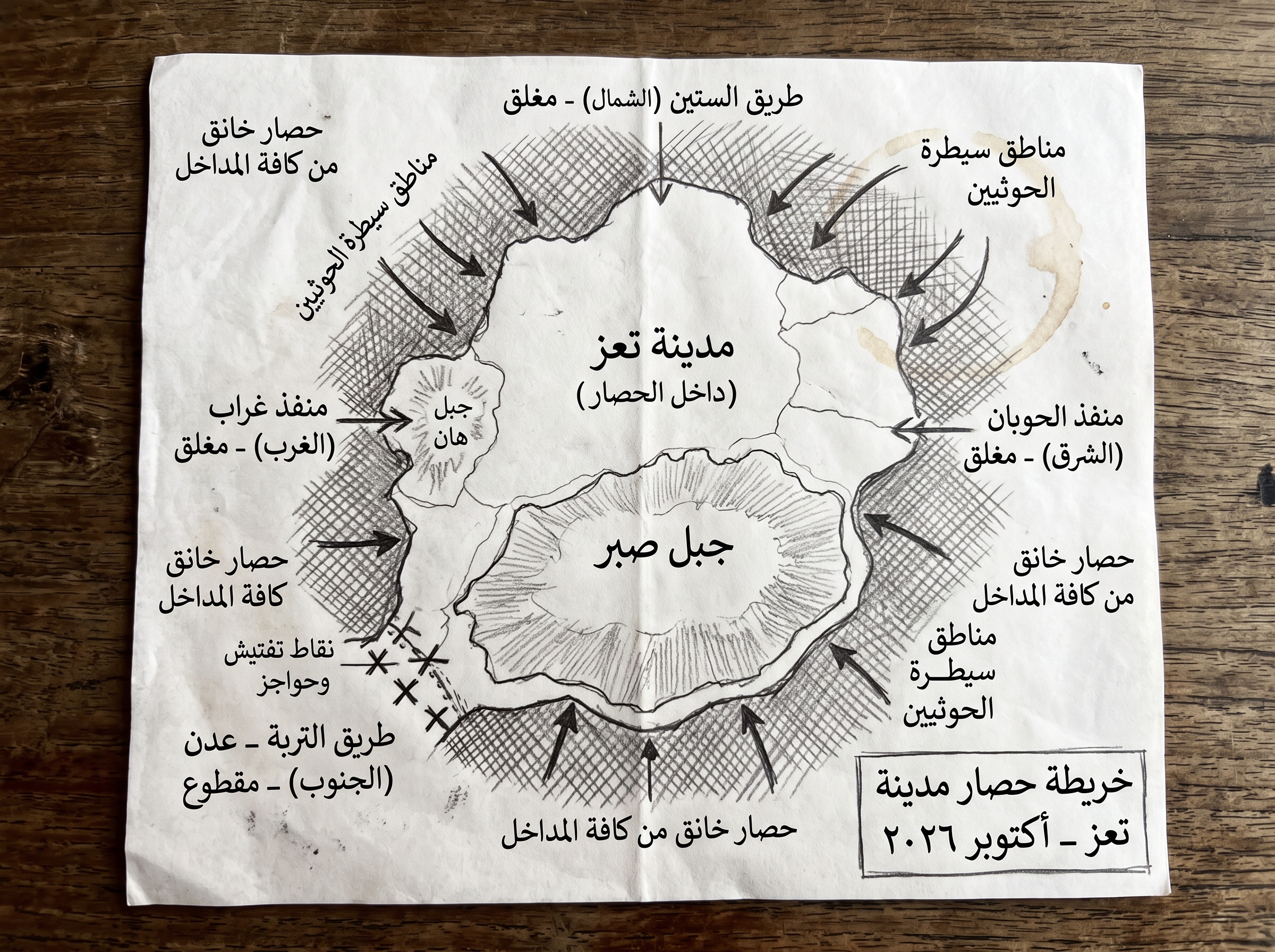 Human Rights Statement: Renewed Siege of Taiz Threatens a Health Catastrophe and Necessitates an Issue -by-Issue Approach